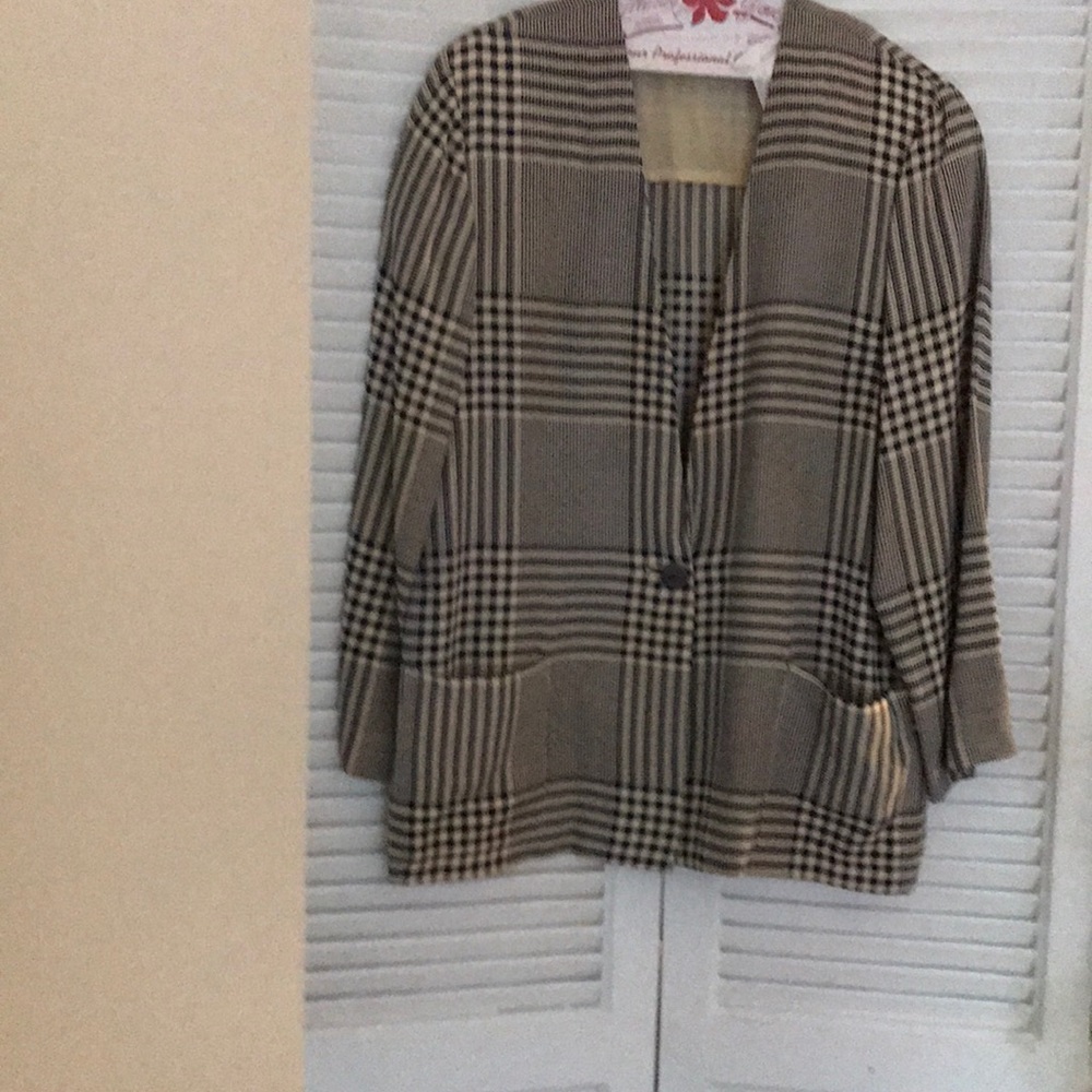 Designer 2 piece silk pants suit